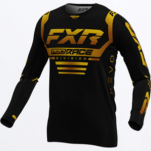 FXR Revo MX Jersey - Black/Gold